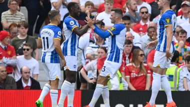 Manchester 1–2 Brighton: Red Devils Fall To Shock Defeat in Premier League Opener (Watch Goal Video Highlights)